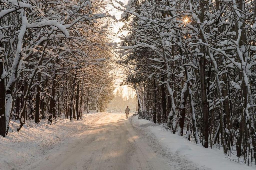 Trojmiasto Nad Jeziorem Dom -Echochata Kamień Buitenkant foto